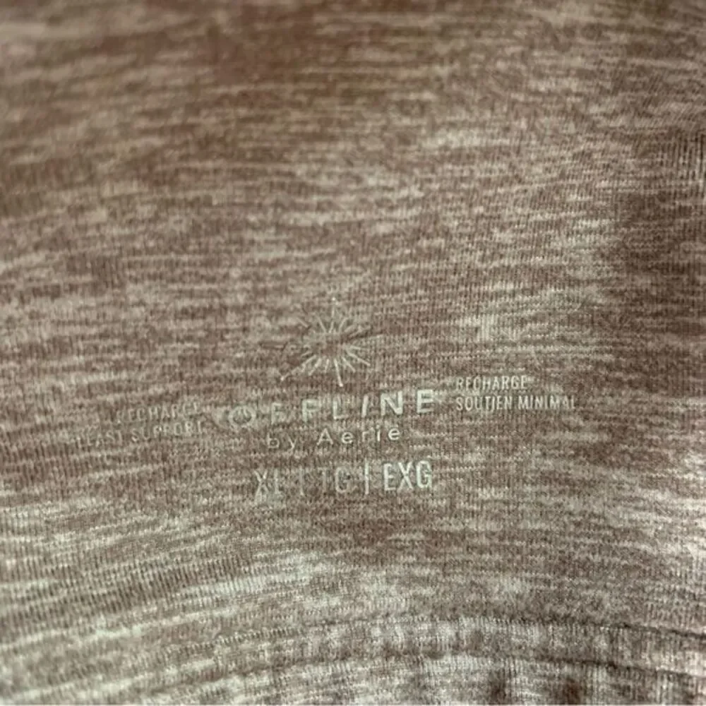 AERIE Offline Women's Recharge Least Support‎ Sports Bra Size XL